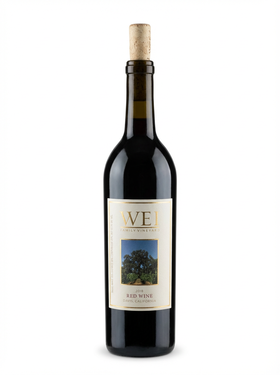 Wei Family Vineyard Red Wine 2018